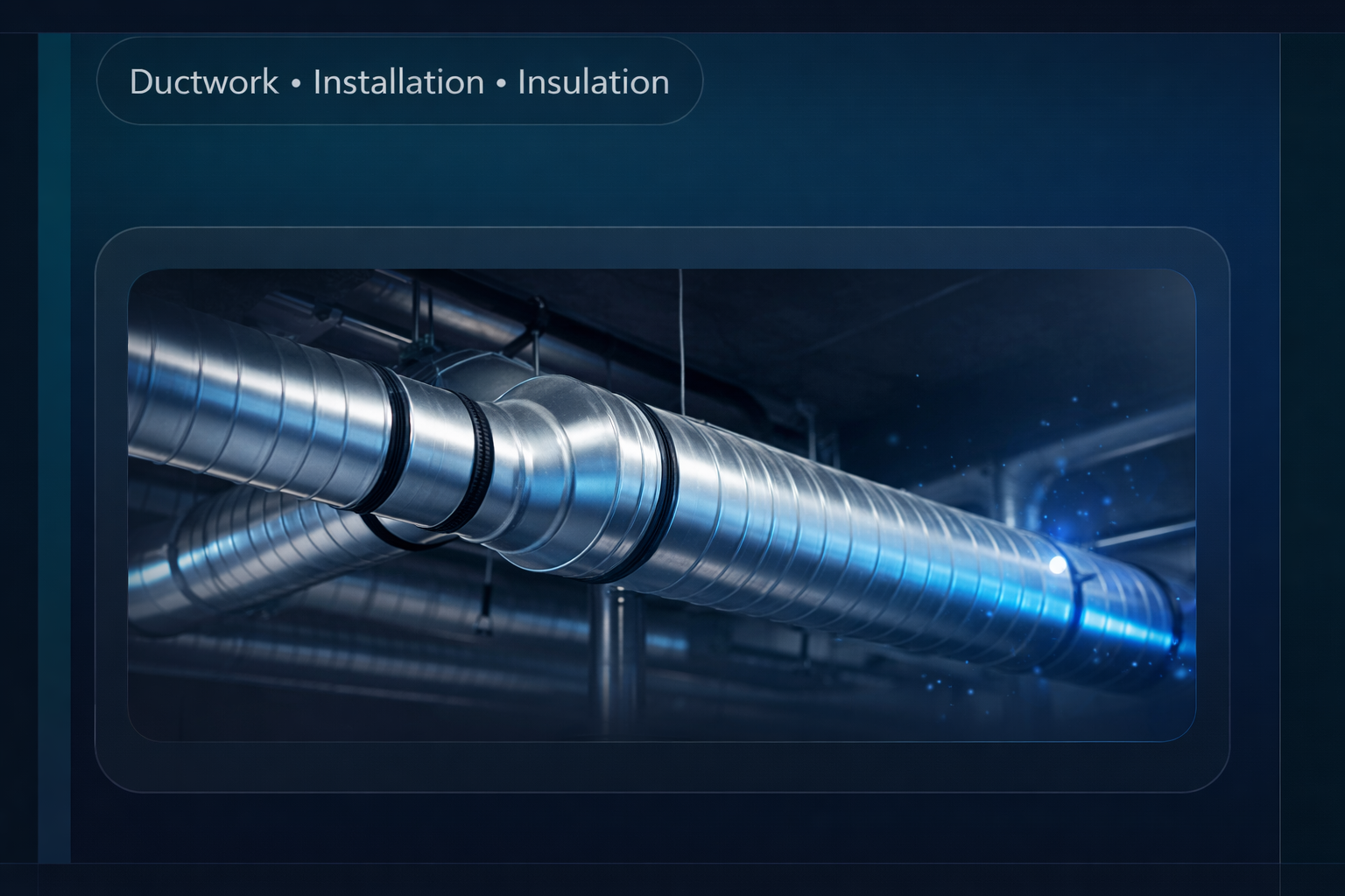 HVAC ductwork installation